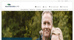Desktop Screenshot of bankerslife.com